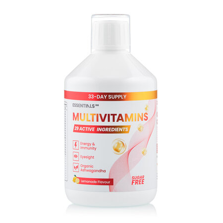 Multivitamine lichide Essentials 100, 500 ml, Swedish Nutra 721546