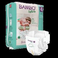 Scutece Ecolabel, Nr. 4, 7-14 kg, 24 bucati, Bambo Nature