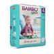 Scutece Ecolabel, Nr. 4, 7-14 kg, 24 bucati, Bambo Nature 802375