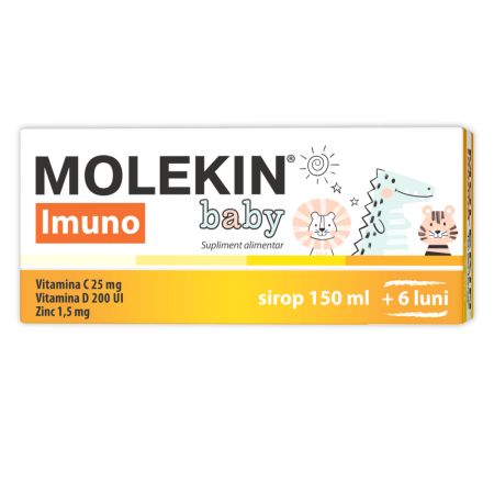ZDROVIT MOLEKIN IMUNO BABY SIROP 6 LUNI+ 150 ML