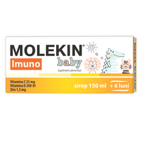 Molekin Imuno Baby sirop, 1-3 ani, 150 ml, Zdrovit