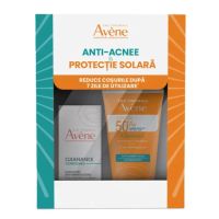Pachet Concentrat anti-imperfectiuni pentru ten cu tendinta acneica Comedomed 30 ml + Crema cu SPF50+ pentru ten gras-acneic 50 ml Cleanance, Avene