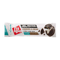 Baton Proteic LoCarb, Biscuiti Si Frisca, 60 g, FitSpo
