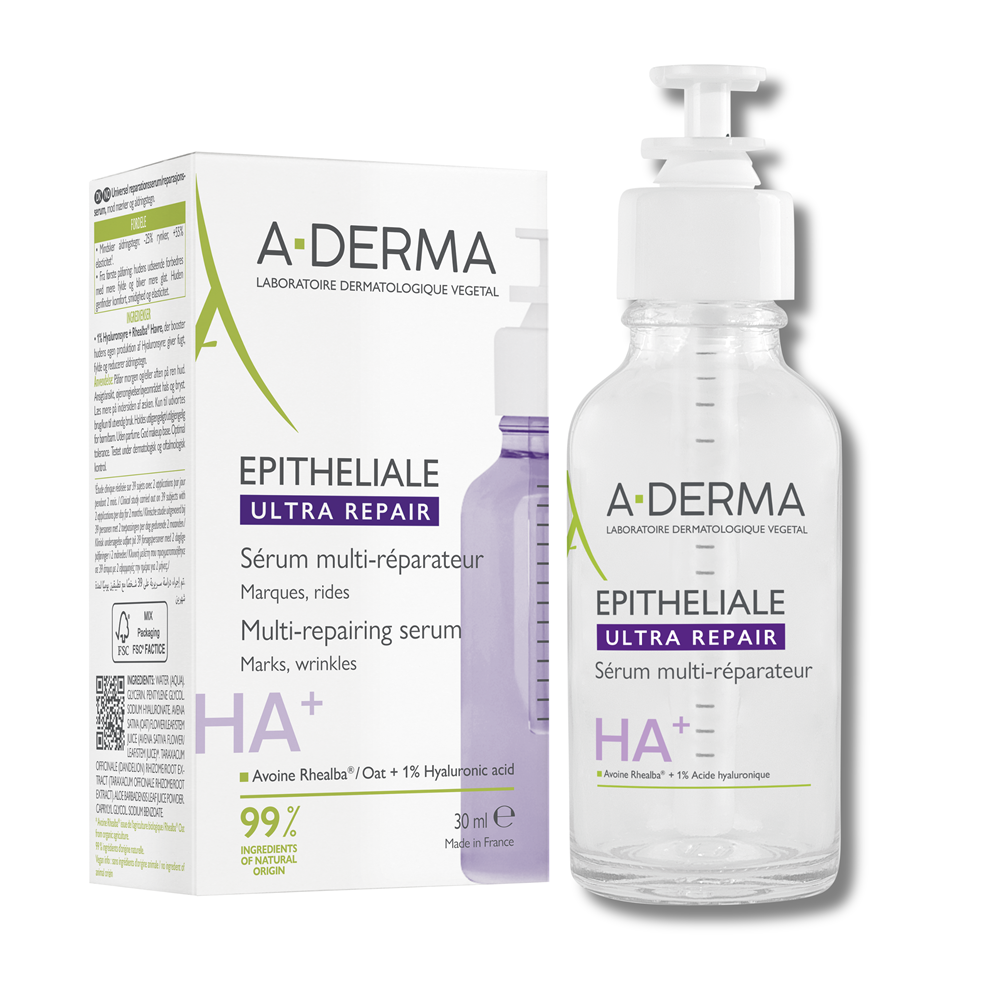 Serum multireparator Epitheliale Ultra Repair HA+, 30 ml, A-Derma