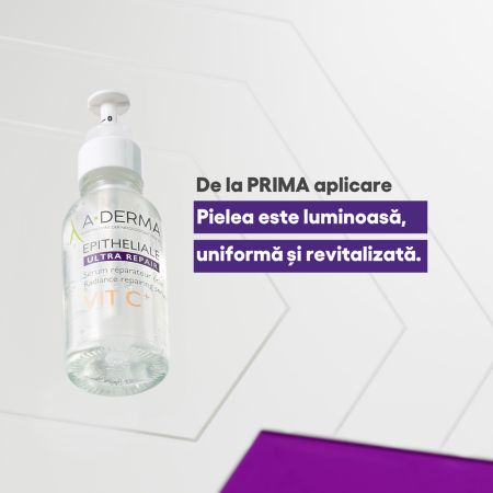 Serum reparator cu vitamina C+ Epitheliale Ultra Repair, 30 ml, A-Derma 720166