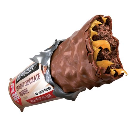 Baton Proteic Delight, Brownie Crocant, 60 g, FitSpo 720217