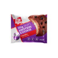 Biscuit proteic cu vanilie, 70 g, FitSpo