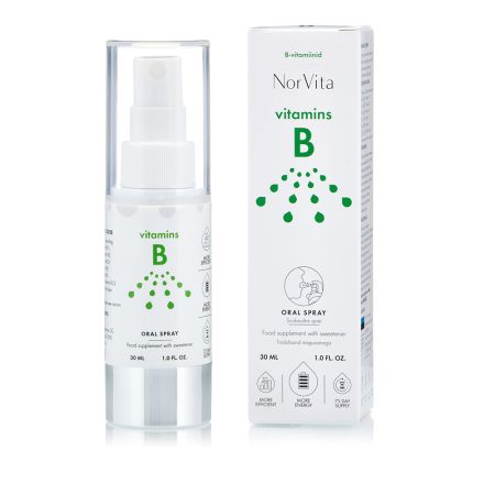 Spray oral cu Vitaminele din Complexul B, 30 ml, Norvita