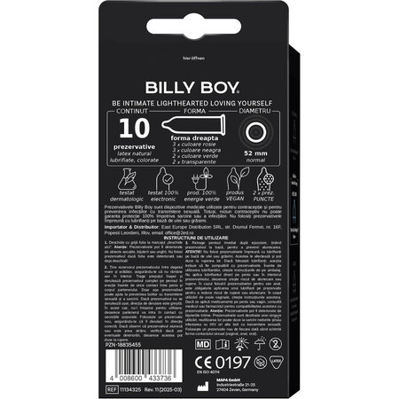 Prezervative Fun Mix, 10 buc, Billy Boy 720485