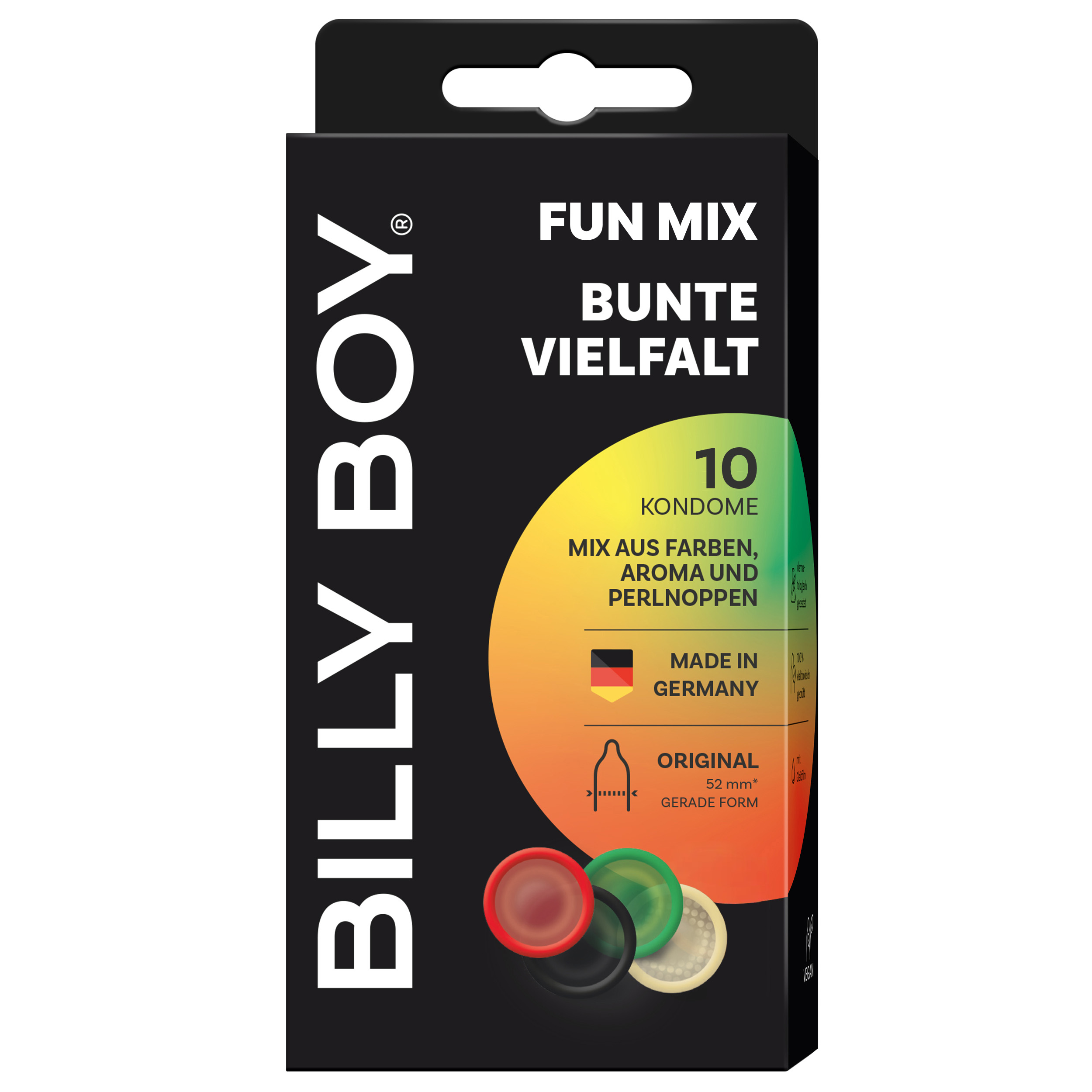 Prezervative Fun Mix, 10 buc, Billy Boy
