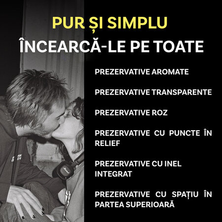 Prezervative All Pleasure, 40 buc, Billy Boy 720496