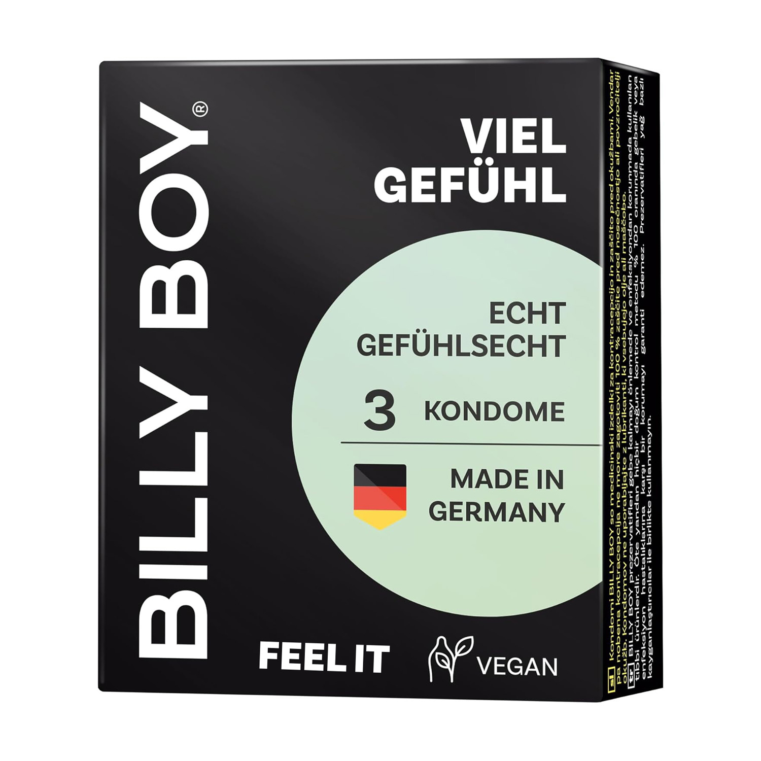 Prezervative Feel It, 3 buc, Billy Boy