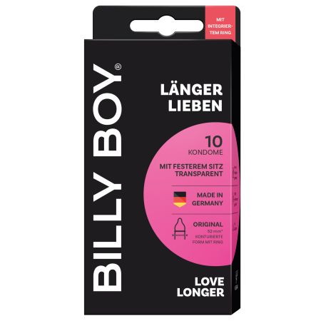 Prezervative Love Longer, 10 buc, Billy Boy