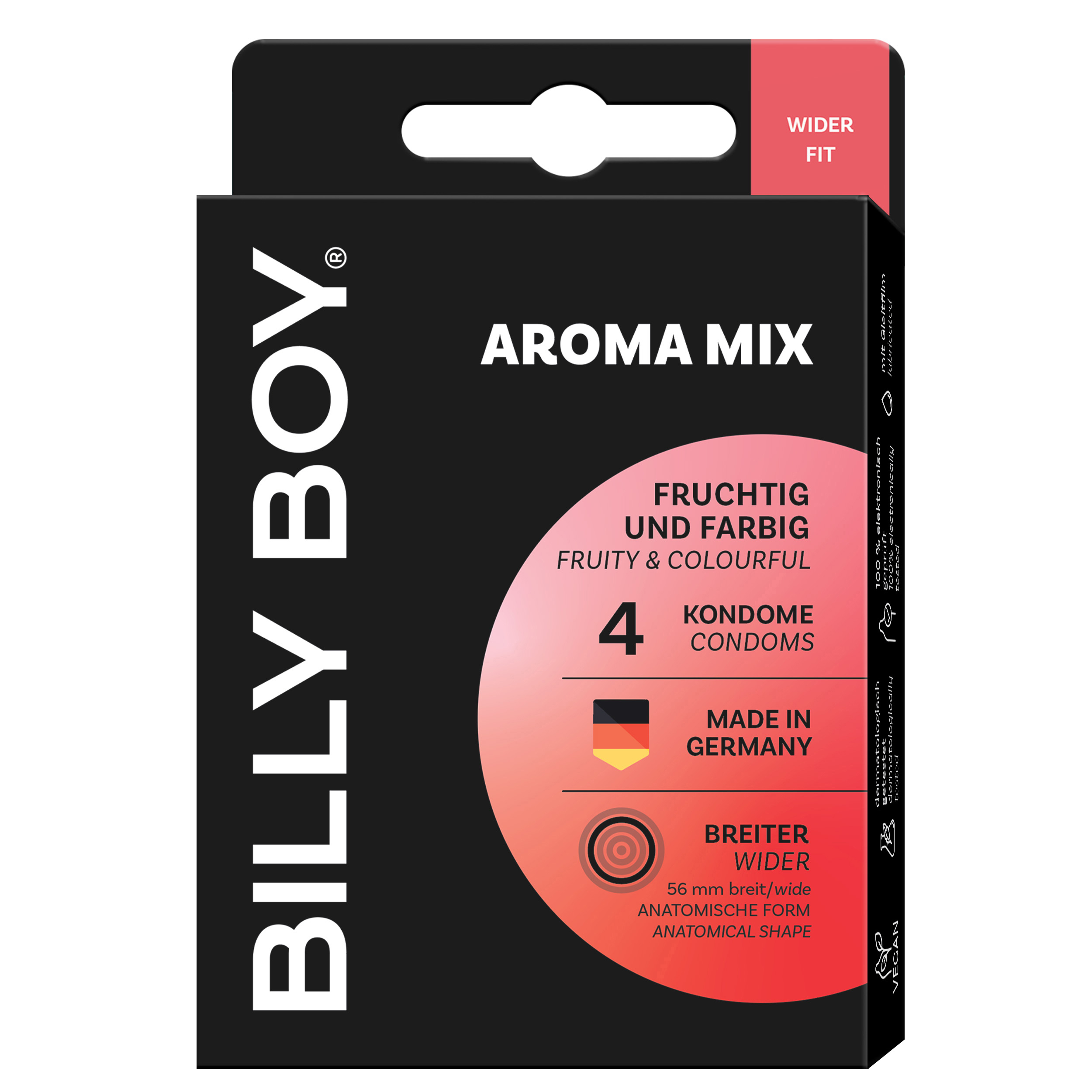 Prezervative Aroma Mix, 4 buc, Billy Boy
