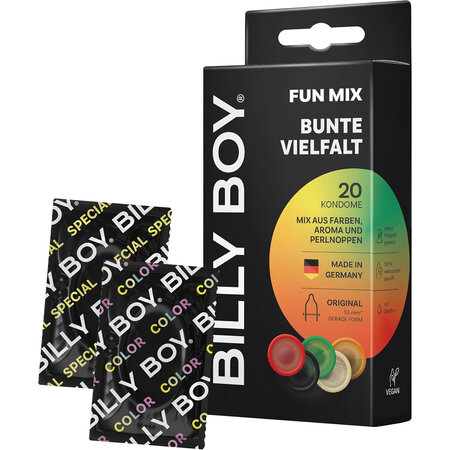 Prezervative Fun Mix, 20 buc, Billy Boy 740222