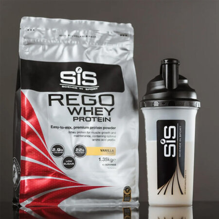 Pudra proteica cu aroma de vanilie Rego Whey Protein, 1350 g, SiS 720703