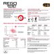 Pudra proteica cu aroma de vanilie Rego Whey Protein, 1350 g, SiS 720702