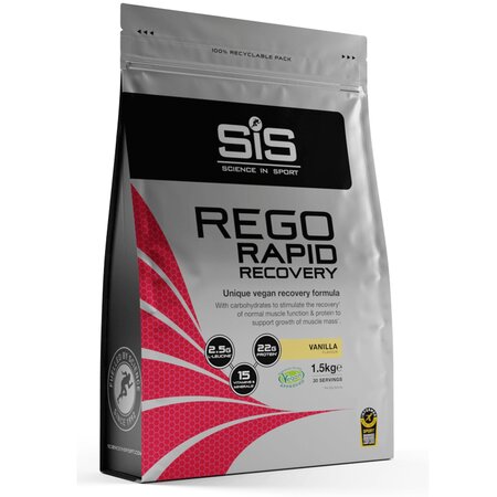 Bautura de refacere cu aroma de vanilie Rego Rapid Recovery, 1.5 kg, SiS