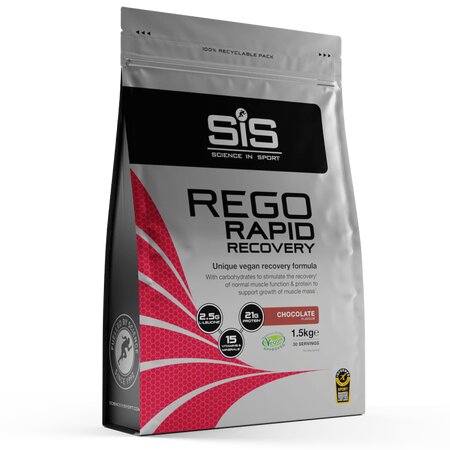 Bautura de refacere cu aroma de ciocolata Rego Rapid Recovery, 1.5 kg, Sis