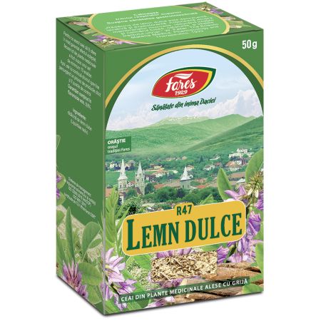 Ceai lemn dulce, 50 g, Fares