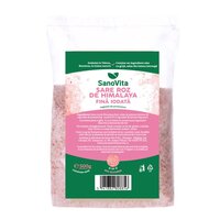 Sare roz de Himalaya fina iodata, 500 g, Sanovita
