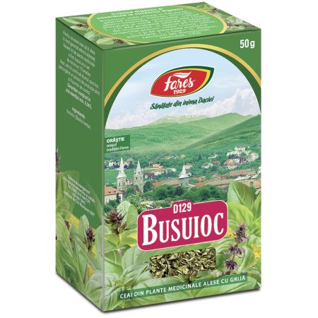 Ceai busuioc, 50 g, Fares