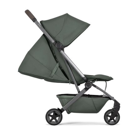 Pachet Carucior cu bara pliabila si suport de pahar Aer2, Forest Green, Joolz 720983