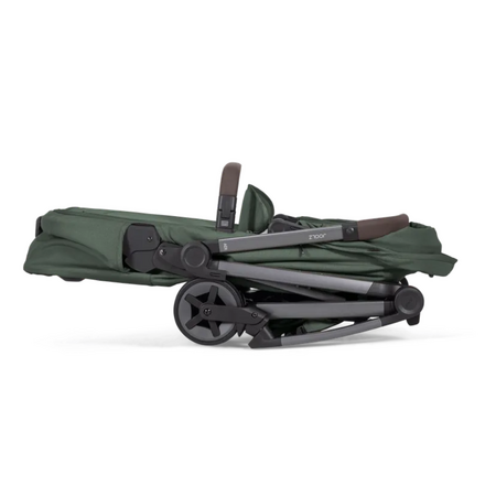Pachet Carucior cu bara pliabila si suport de pahar Aer2, Forest Green, Joolz 720986