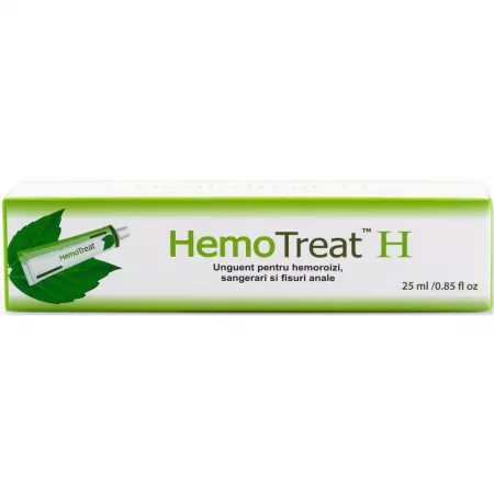 HemoTreat H unguent pentru hemoroizi, 25 ml, GlobalTreat