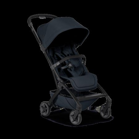 Pachet Carucior cu bara pliabila si suport de pahar Aer2, Dark Navy Blue, Joolz 721044