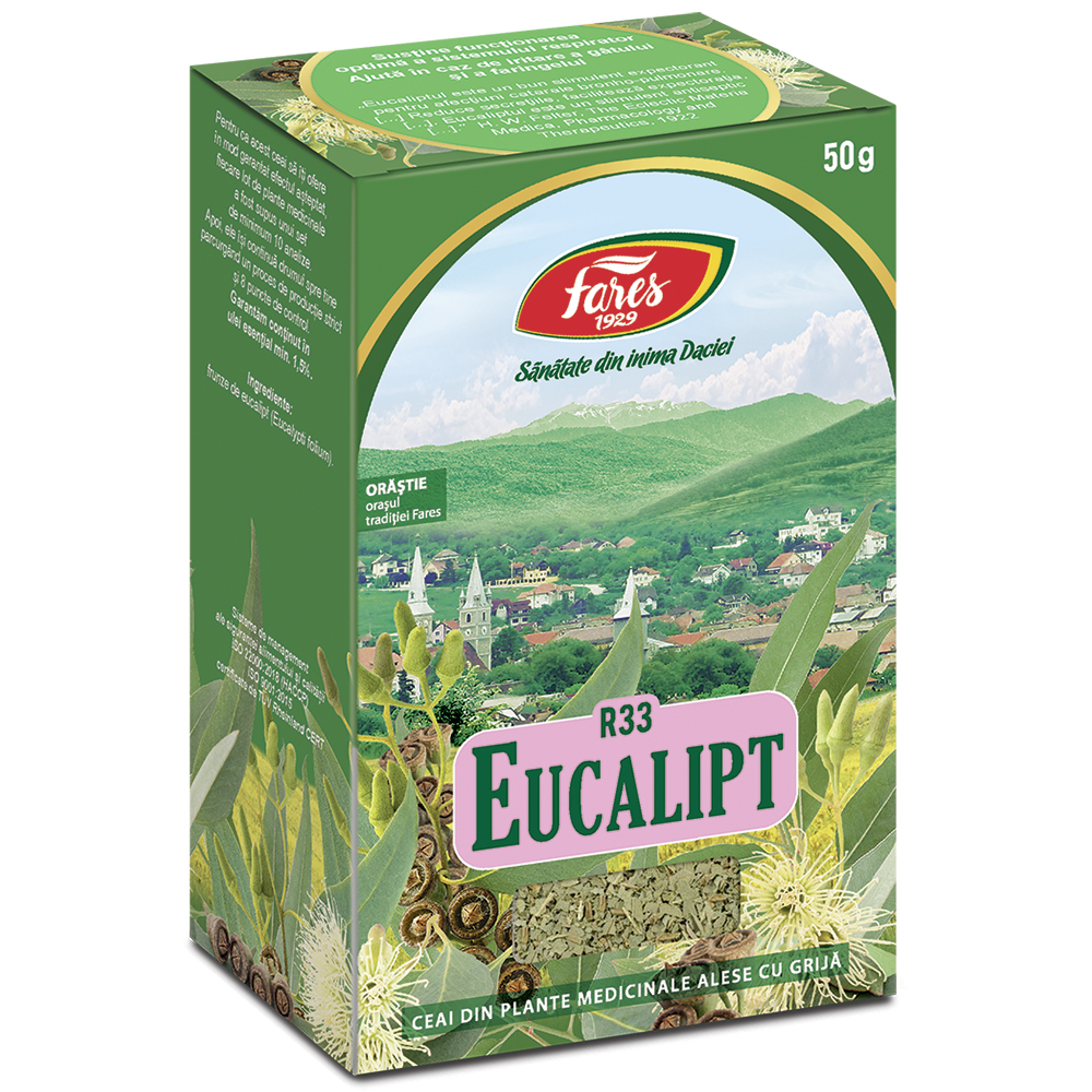 Ceai de eucalipt, 50g, Fares