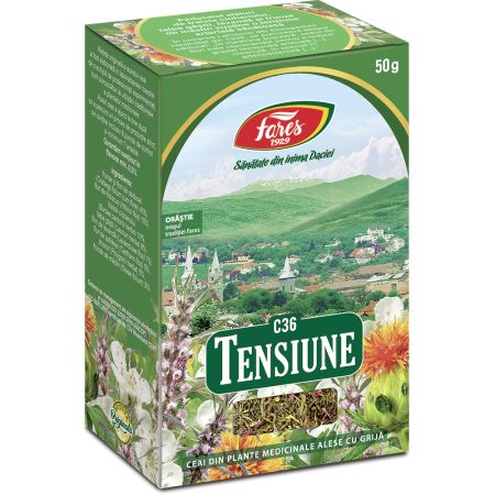 Ceai pentru Tensiune, 50 g, Fares