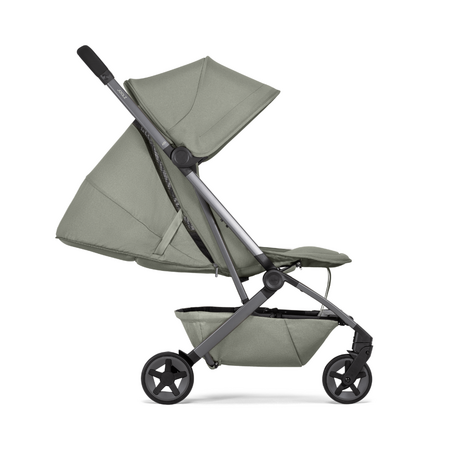 Pachet Carucior cu bara pliabila si suport de pahar Aer2, Sage Green, Joolz 721066