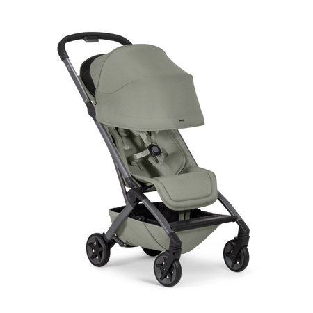 Pachet Carucior cu bara pliabila si suport de pahar Aer2, Sage Green, Joolz 721067