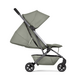 Pachet Carucior cu bara pliabila si suport de pahar Aer2, Sage Green, Joolz 721066