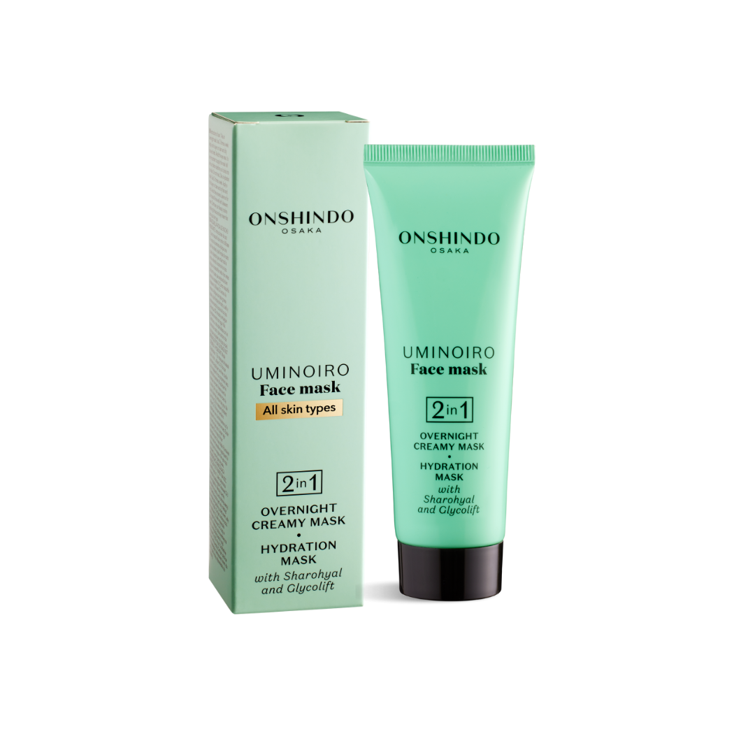 Masca faciala 2in1 cu Sharohyal si Glycolift, 75 ml, Onshindo Osaka
