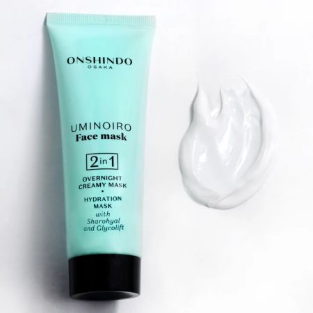 Masca faciala 2in1 cu Sharohyal si Glycolift, 75 ml, Onshindo Osaka 721064