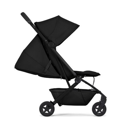 Pachet Carucior cu bara pliabila si suport de pahar Aer2, Space Black, Joolz 721085