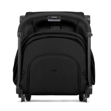 Pachet Carucior cu bara pliabila si suport de pahar Aer2, Space Black, Joolz 721090