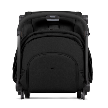 Pachet Carucior cu bara pliabila si suport de pahar Aer2, Space Black, Joolz 721090