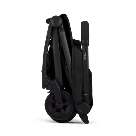 Pachet Carucior cu bara pliabila si suport de pahar Aer2, Space Black, Joolz 721089