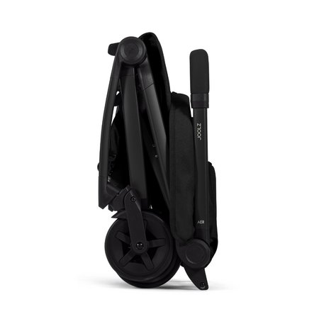 Pachet Carucior cu bara pliabila si suport de pahar Aer2, Space Black, Joolz 721089