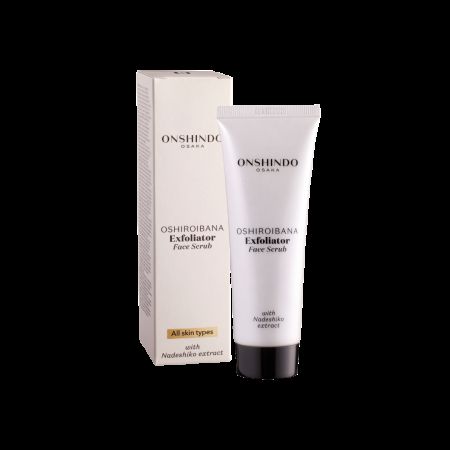 Exfoliant facial cu extract de Nadeshiko, 75 ml, Onshindo Osaka