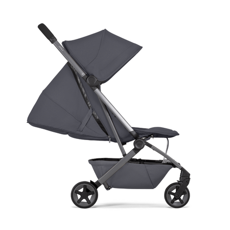 Pachet Carucior cu bara pliabila si suport de pahar Aer2, Stone Grey, Joolz 721142