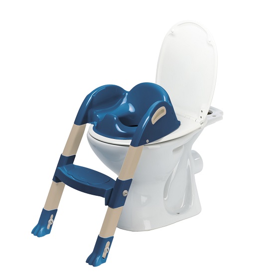 Reductor pentru toaleta cu scarita Kiddyloo, Blue Ocean, Thermobaby