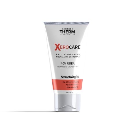 Crema anti-calozitati cu 40% Uree Xerocare Dermatologist, 50 ml, Synergy Therm