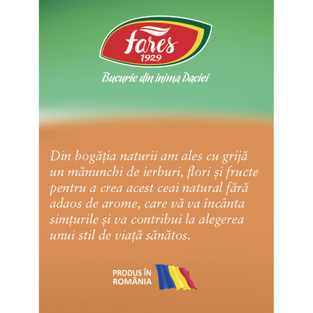 Ceai din 7 plante, 20 plicuri, Fares 721291