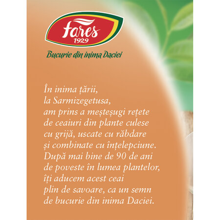 Ceai din 7 plante, 20 plicuri, Fares 721290