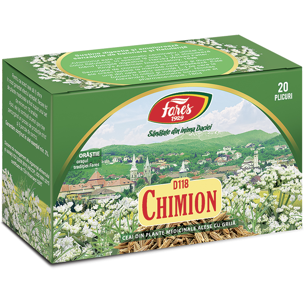 Ceai fructe de Chimion, 20 plicuri, Fares
