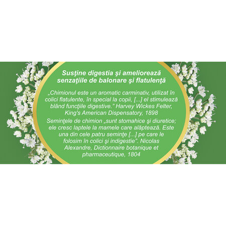 Ceai fructe de Chimion, 20 plicuri, Fares 721322